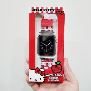 Brand New Sanrio Hello Kitty Apple Watchband Red